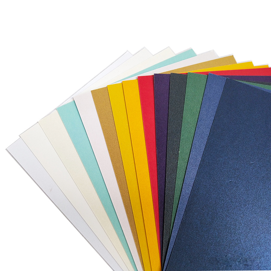 Special Paper 250g Double-Sided Pearlescent Card, Greeting Card Paper, Tag Paper, Printing with Gold Stamping, Customizable Cutting, Pearlescent Paper