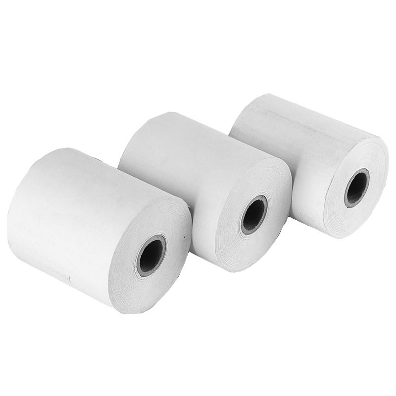 Factory wholesale pure wooden paddle weighing paper 44X40 double adhesive paper weighing cash register paper 44*40 weighing paper printing paper