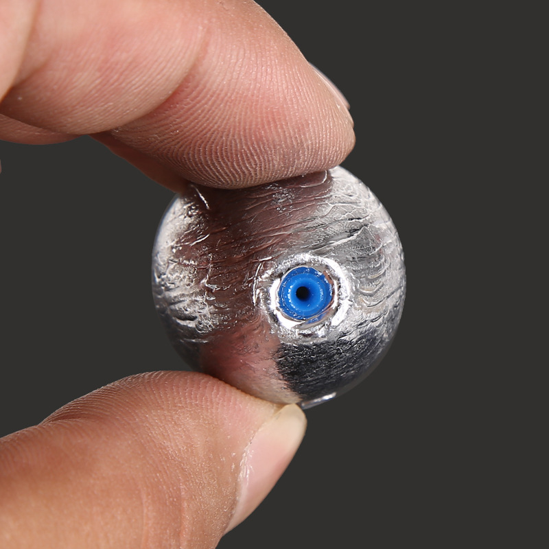 Plastic Core Line with Lead Olive-Shaped Lead Sinker for Explosive Hooks, Water Monster, and Bighead Carp String Hooks with Weighted Fishing Sinker Fishing Gear