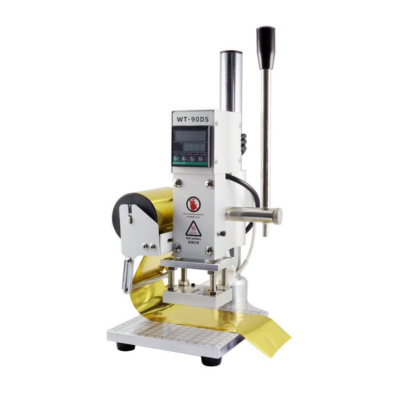 Small Type Manual Embossing logo Hot Stamping Machine Imprinting Machine Leather Press Paper Embossing Machine Imprinting Hot Stamping Marking Machine