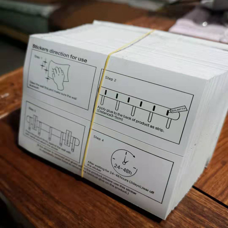 English Korean version of punch-free auxiliary stickers nail-free matching adhesive stickers positioning stickers adhesive stickers can be fixed