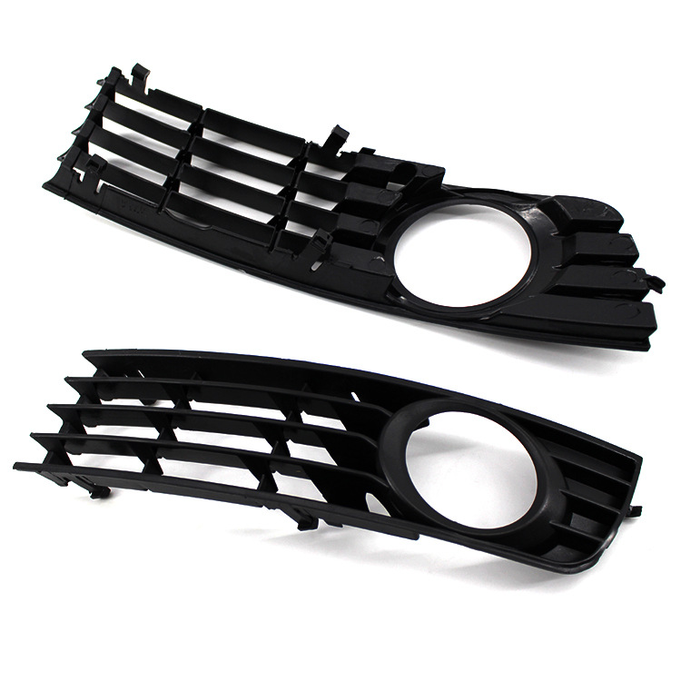 Suitable for 01-05 Audi A4B6 front bumper fog lamp grille lower net grille fog lamp frame factory wholesale