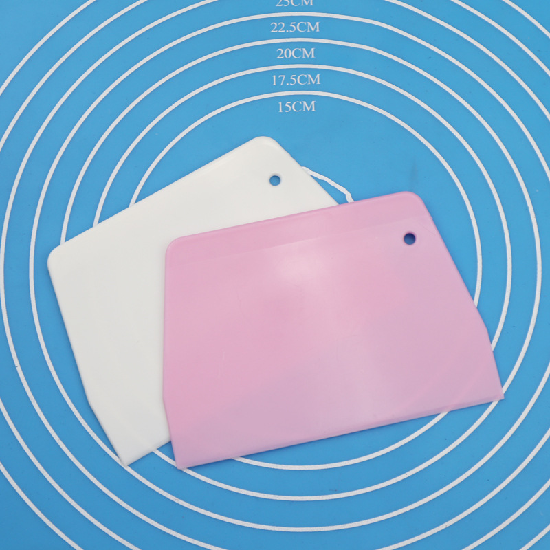 Factory Spot 13.5cm Trapezoidal Plastic Scraper Wall Repair Paste Scraper Putty Scraper Beauty Seam Repair Tool