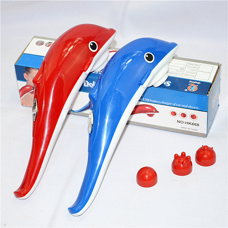 [USB массажер] Импортный дельфин массажер, массажная палка, вибрационное ручное устройство оптом