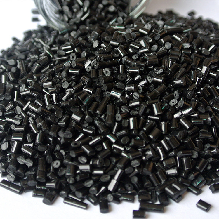 Imported Overseas Direct Supply Black High-gloss ABS Recycled Material Impact 14 +