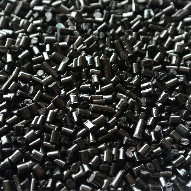 Imported Overseas Direct Supply Black High-gloss ABS Recycled Material Impact 14 +