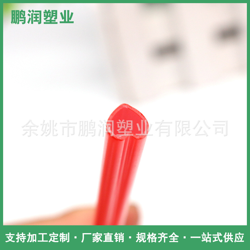 Heart-shaped Reusable Plastic Straw Juice Drink Milk Tea Straw Red Craft Straw
