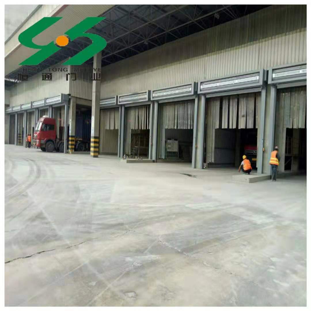 Factory direct supply electric rolling shutter door workshop garage aluminum alloy explosion-proof turbine hard fast electric rolling shutter door