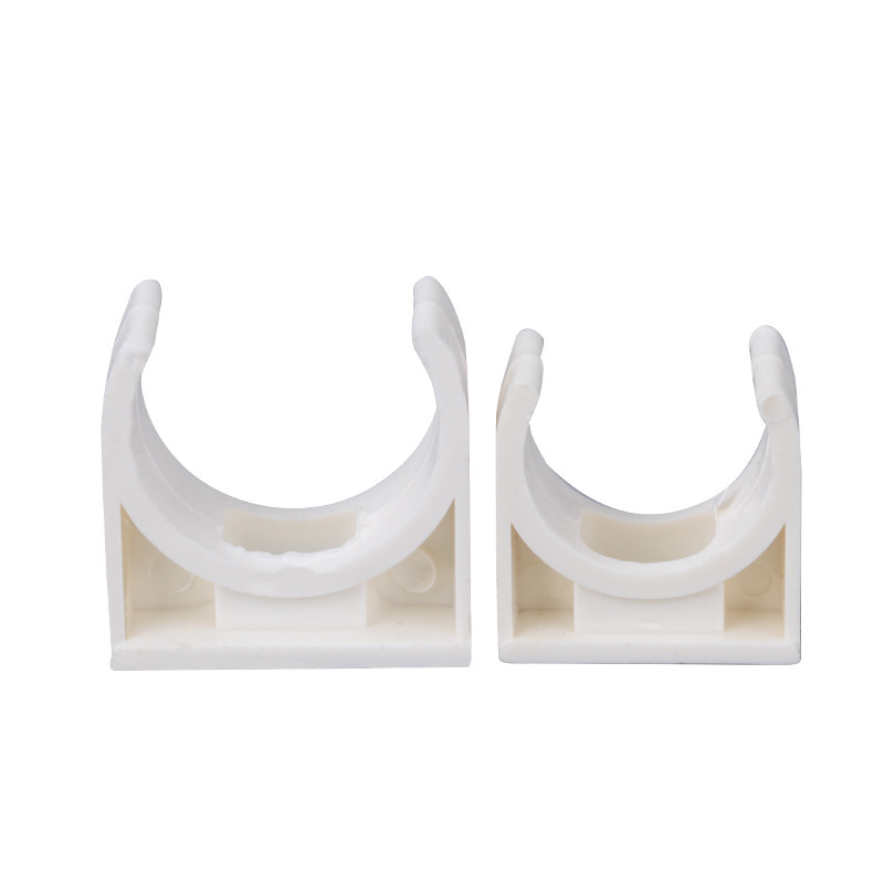 PVC National Standard forced code in the card saddle card combination card threading pipe U-shaped plastic fixed pipe card assembly type