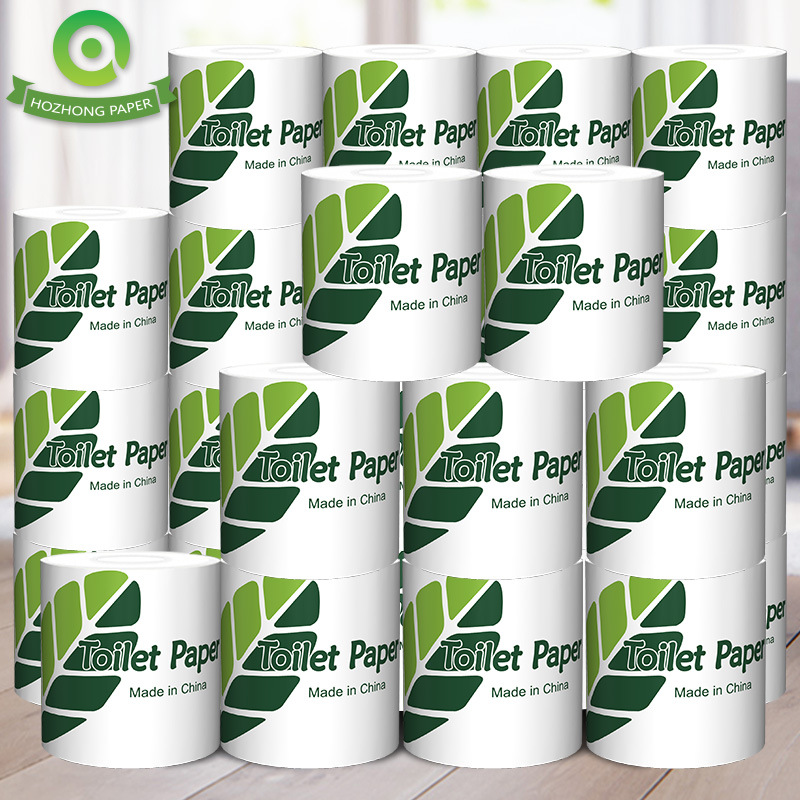 Export to Africa English Toilet Paper Cross-Border Tissue Customization Foreign Trade Toilet Paper Wood Pulp Paper Sanitary Paper Instant Toilet Paper Customization