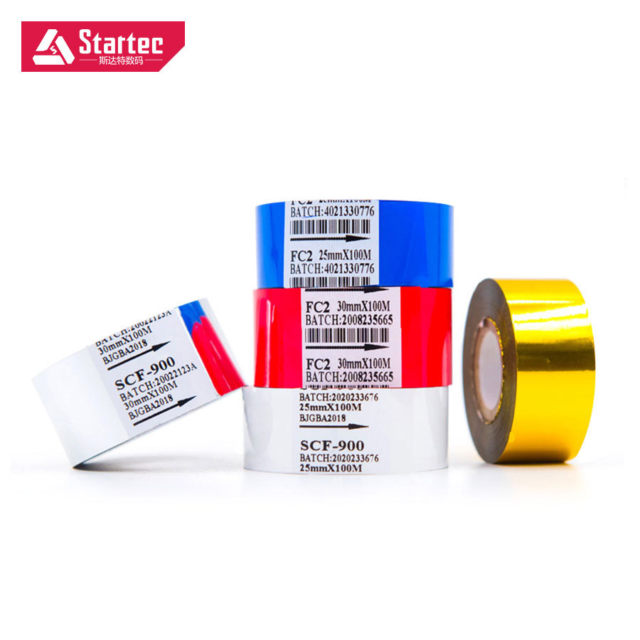 Real factory scratch-resistant high temperature resistant boiled coding ribbon packaging date coding tape coding machine ribbon