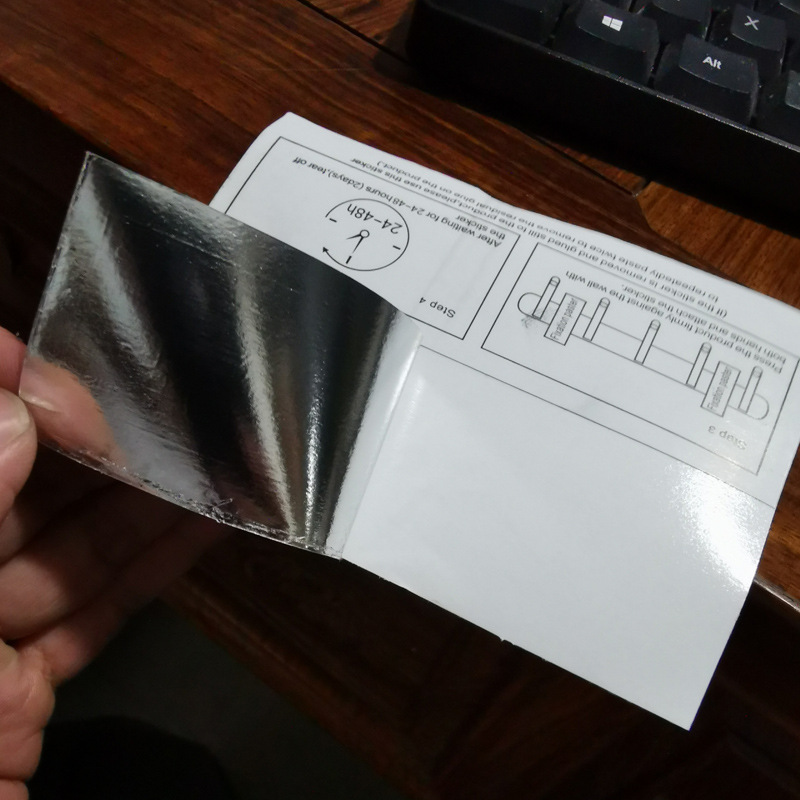 English Korean version of punch-free auxiliary stickers nail-free matching adhesive stickers positioning stickers adhesive stickers can be fixed