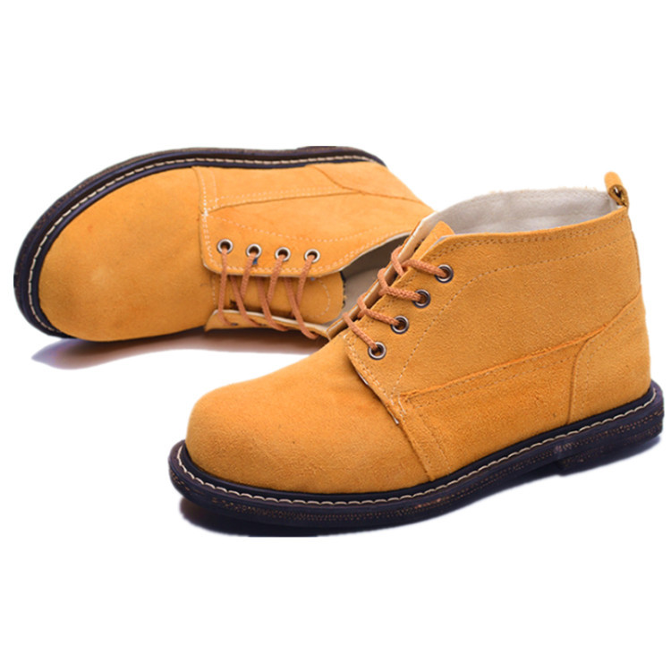 Обувь для защиты труда с резиновой подошвой, мужская рабочая обувь, стальные носки, противоударные, проколостойкие, износостойкие