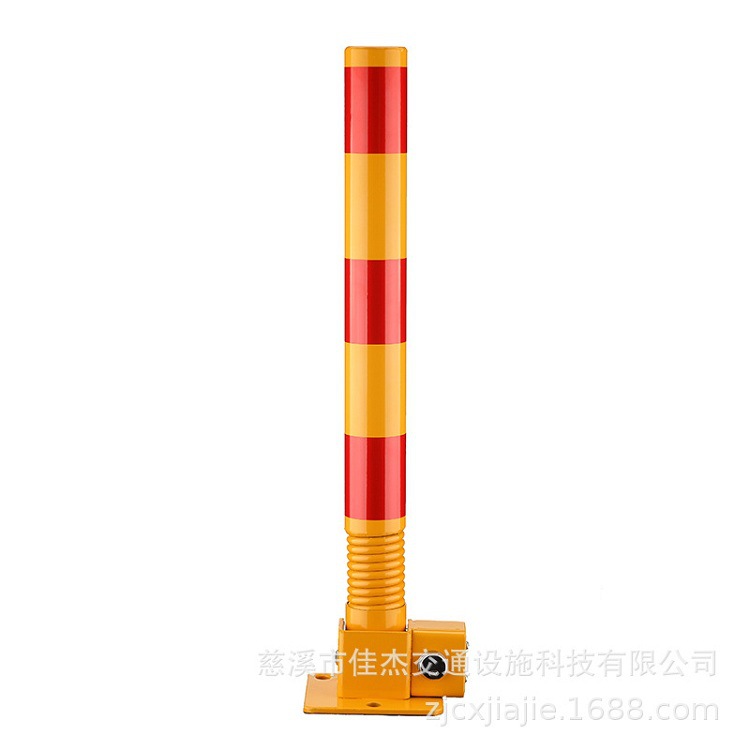 Jiajie parking space parking lock ground lock parking space standing pile spring column lock thickened anti-collision lock garage lock