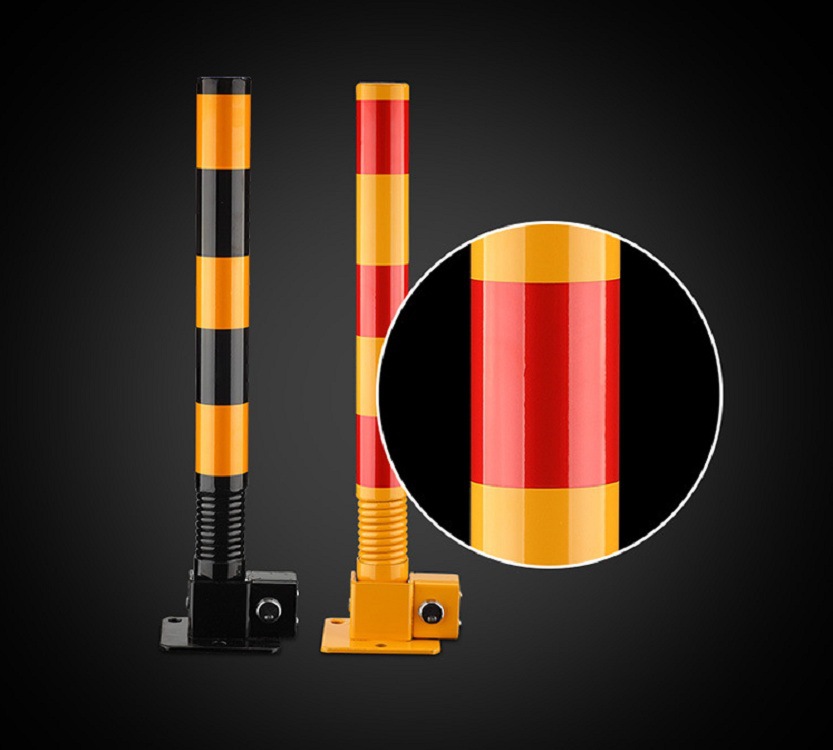 Jiajie parking space parking lock ground lock parking space standing pile spring column lock thickened anti-collision lock garage lock