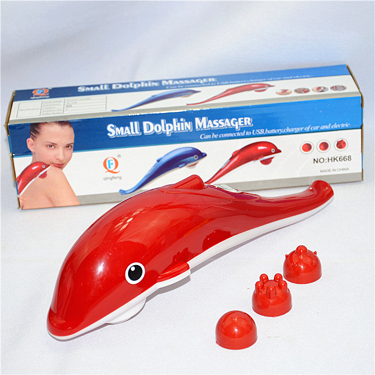 [usb massager] Foreign trade dolphin Massager Massage stick vibration handheld device batch