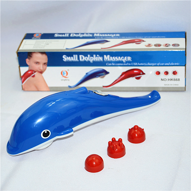 [usb massager] Foreign trade dolphin Massager Massage stick vibration handheld device batch