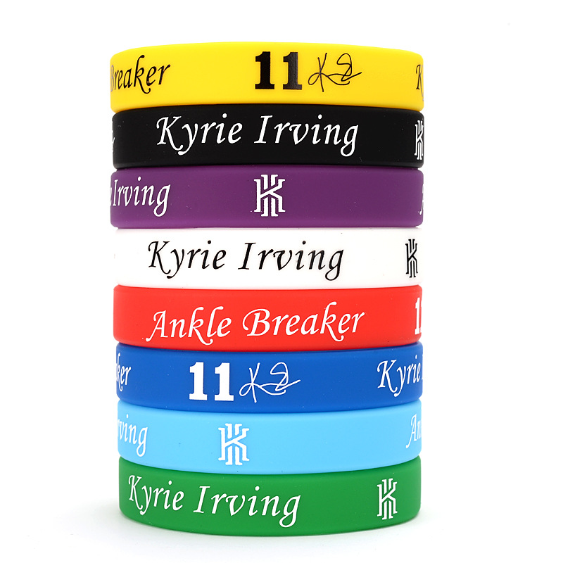 Cross-border Sports Bracelet Kobe James Owen Durant Silicone Bracelet Harden Fans Supplies Basketball Bracelet
