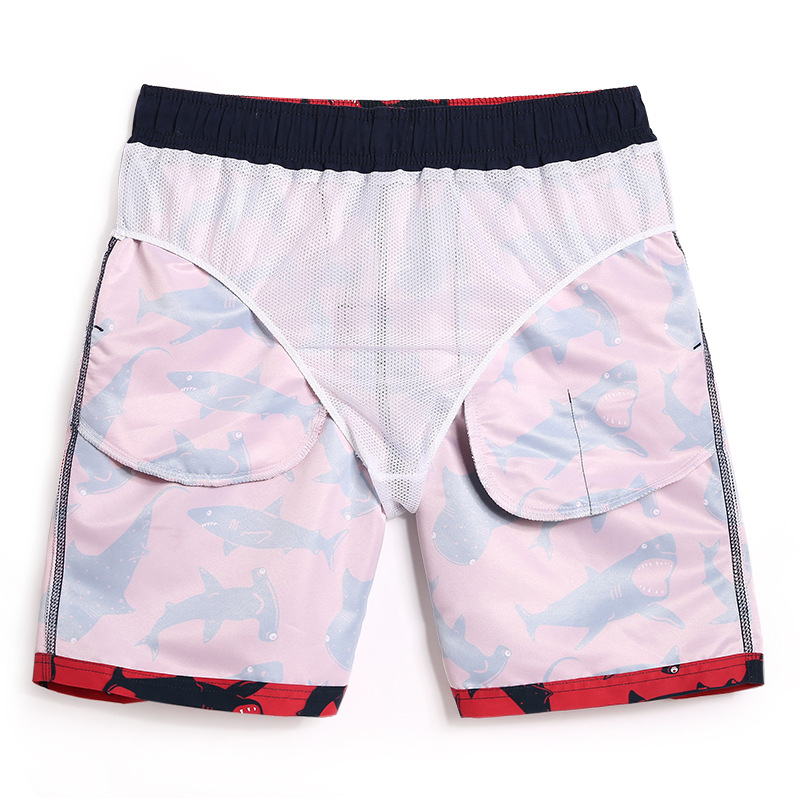 Gai Lang Couple's Beach Pants Men's Quick-drying Loose Large Size Casual Shorts Seaside Vacation Pants Women's Hot Spring Shorts