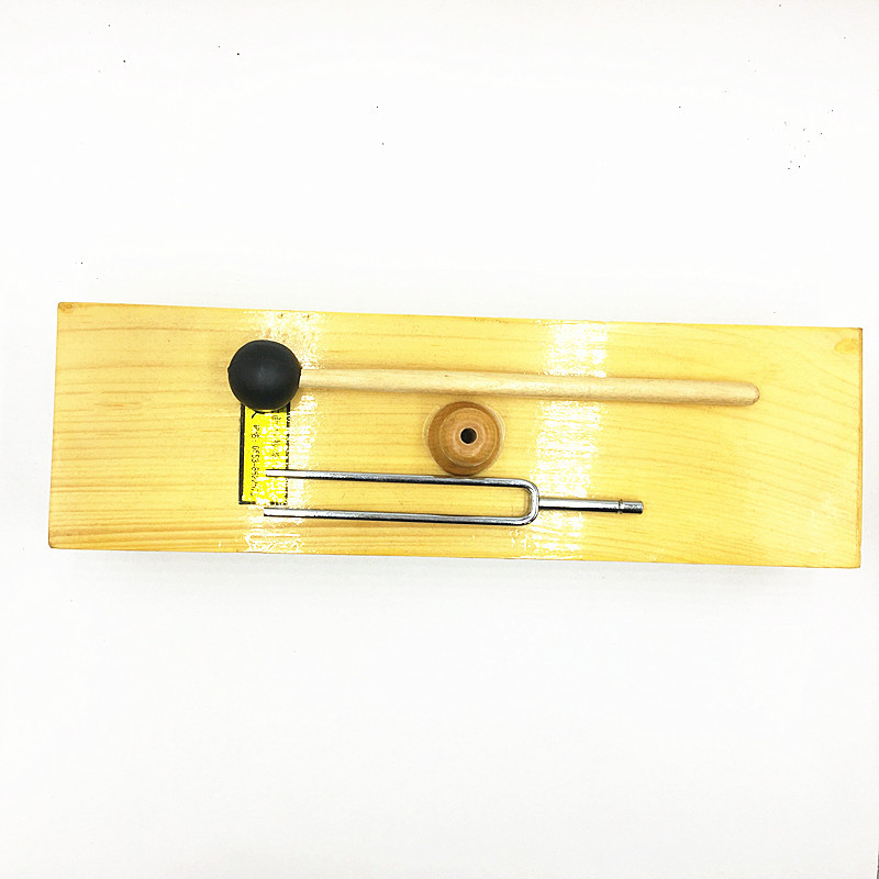 256Hz Tuning Fork Teaching Tuning Fork Elementary School Science Instrument Middle School Physics Instrument Experiment Vibration Digital Display Machinery