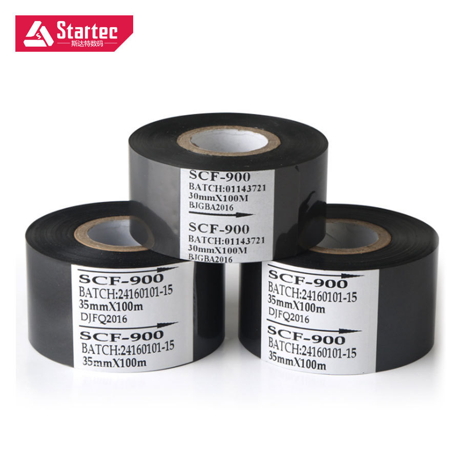 Factory spot color date coding ribbon FC1 FC2 FC3 SCF900 LC1/2/3 coding machine ribbon