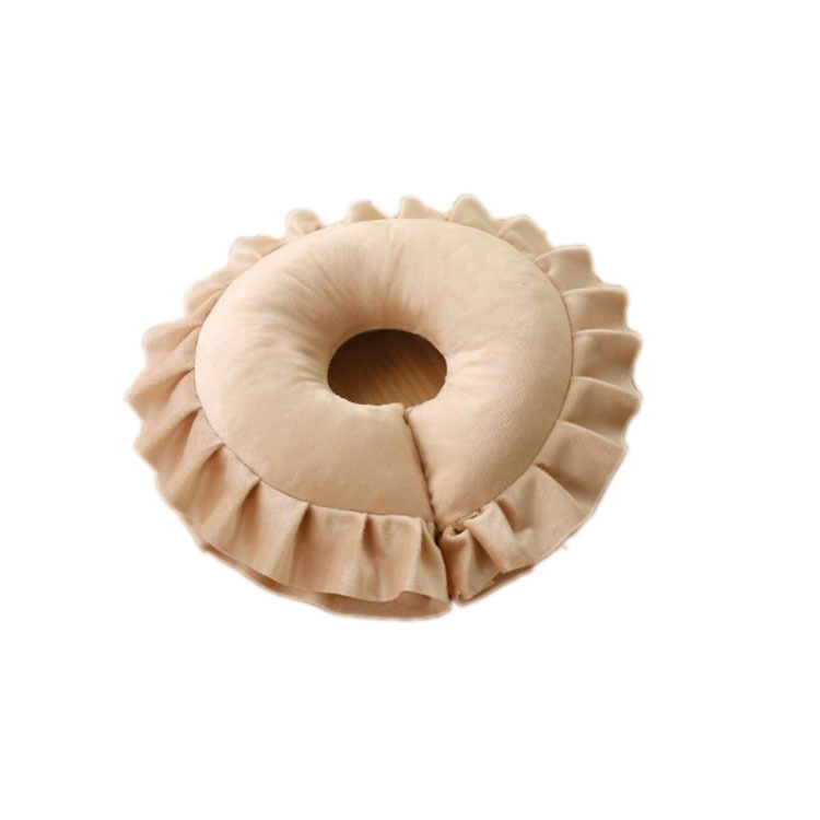 Beauty Salon Pillow Short Plush U-shaped Pillow Massage Massage Face Protection Pillow Body Beauty Cervical Spine Face Pillow Removable and Washable Pillow