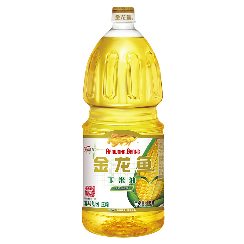 Golden Dragon Fish Edible Oil 1.8L Blend Oil Sunflower Seed Oil Corn Oil Rapeseed Oil Rice Oil Welfare Gift genuine goods