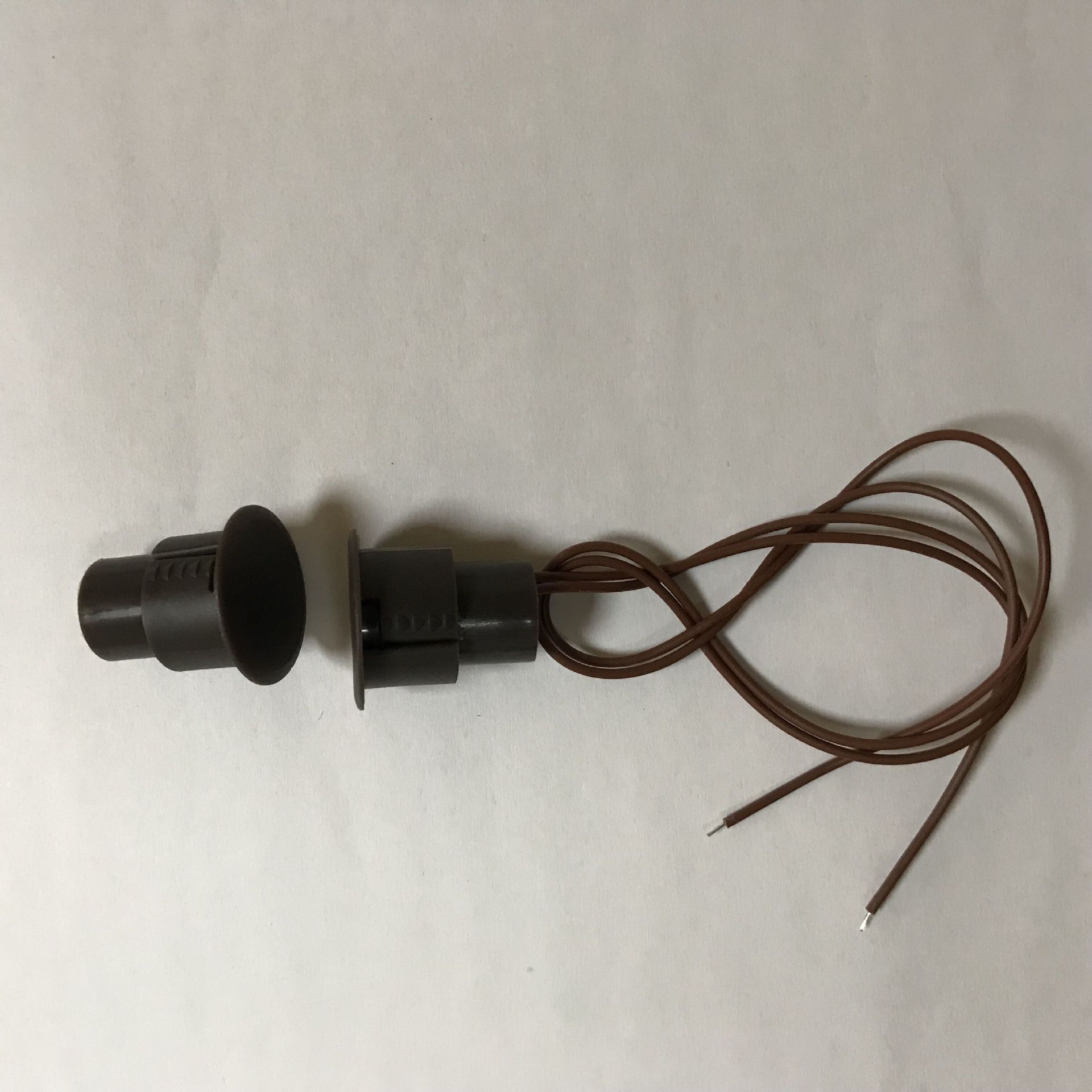 RC-36 Saili embedded door magnetic alarm concealed iron door magnetic hidden wired door magnetic switch normally closed