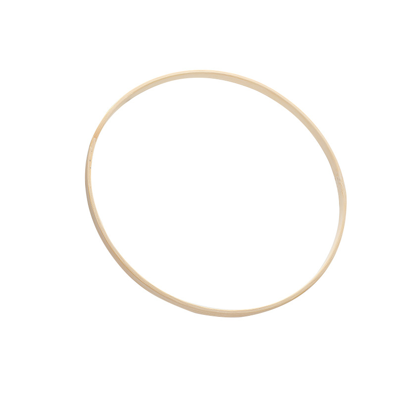 Factory direct dream catcher bamboo ring lantern cross embroidery shed tools round bamboo embroidery ring frame manual disc