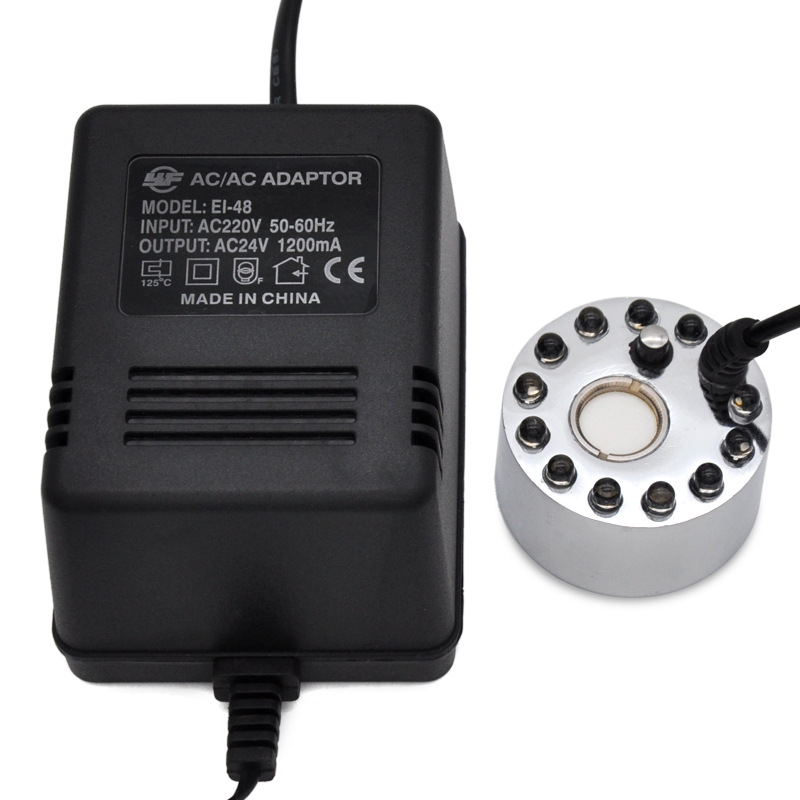 Рокарий, фонтан с движущейся водой, аквариум, 24В увлажнитель, генератор тумана, ультразвуковой атомайзер, оптовая продажа