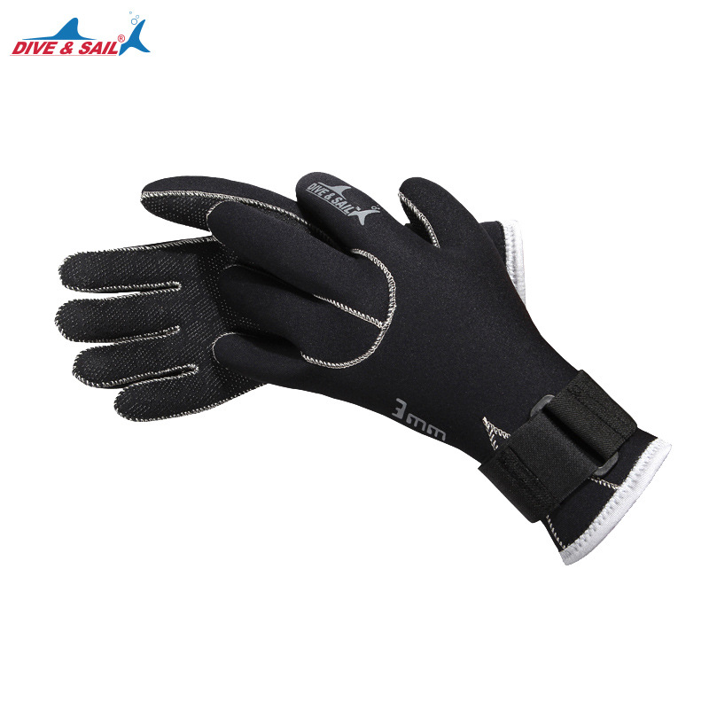 Spot wholesale 3mm diving gloves non-slip anti-scratch wear-resistant warm snorkeling surfing diving suit gloves equipment