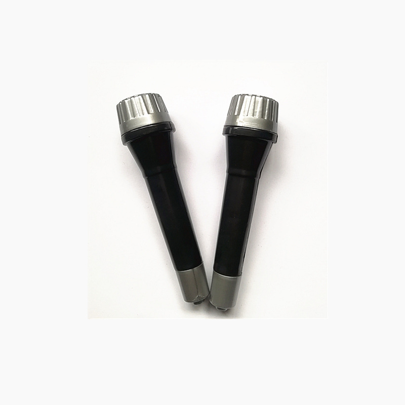 Microphone Props Plastic Small Toys Toddler Performance Props Black Microphone Simulation Fake Microphone