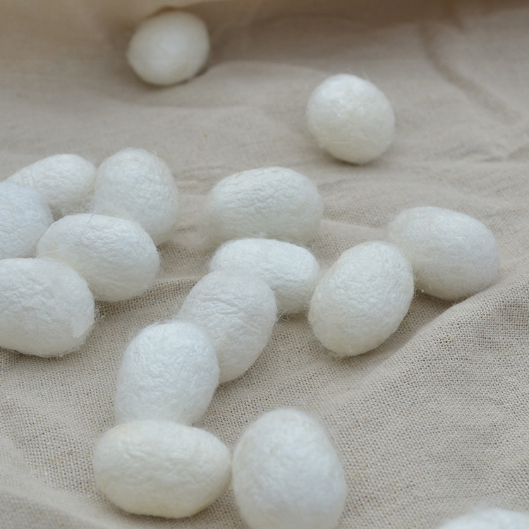 Shuanggong silkworm cocoon mulberry silkworm cocoon silk quilt raw material cocoon farm self-supporting origin direct selling dried silkworm cocoon spring cocoon cocoon