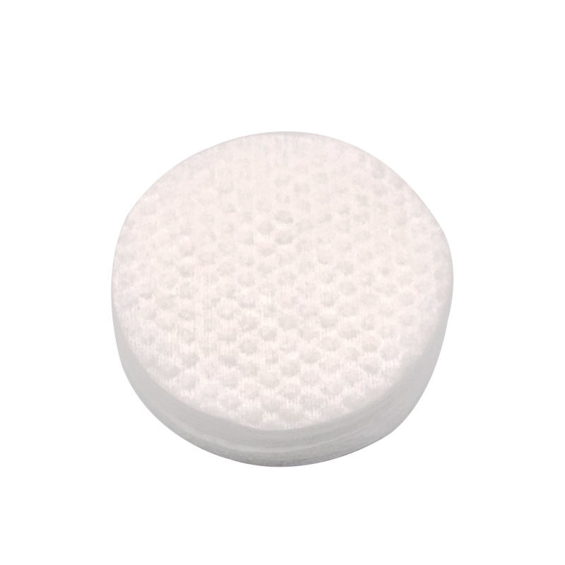 Factory direct cotton Pearl pattern disposable cotton round cleansing towel makeup remover cotton makeup tools wholesale