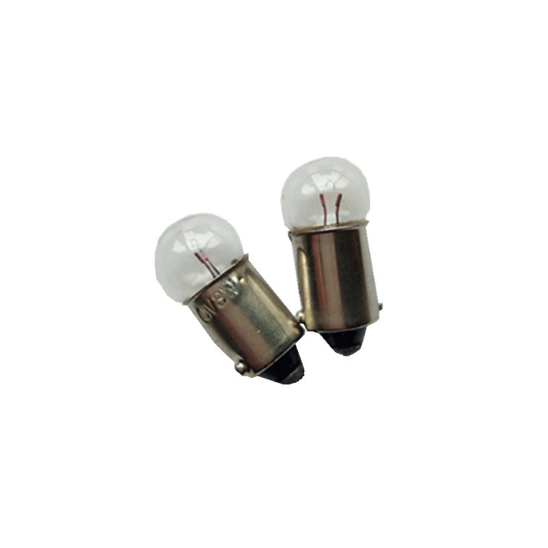 Precision Indicator Light 6.3V1W12V3W24V1W30V1Wb9 Socket G11 Round Head Small Light Bulb Instrument Light Bulb