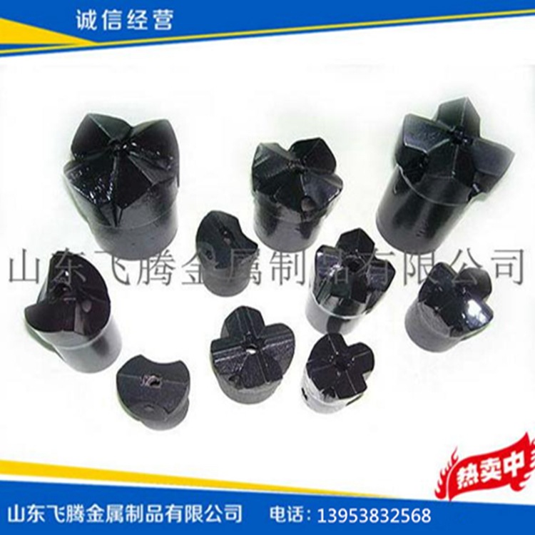 High-Efficiency Drilling Tool for Steel Factory, Steel Material 50mm Ball Tooth Cross Slotted Drill Bit