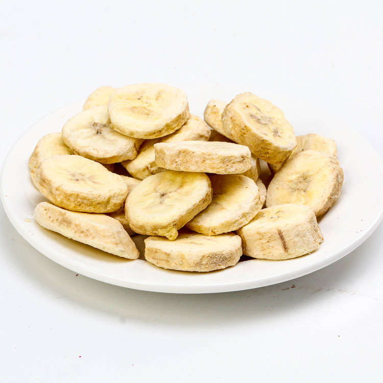 Freeze-Dried Banana Chips Manufacturer Ready-Made Crispy, Sweet, Non-Fried, Non-Baked Snacks in Bulk Wholesale Freeze-Dried Dried Fruits