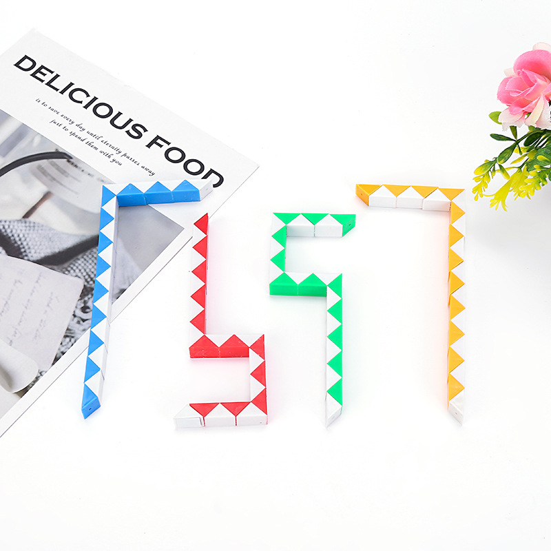 Children's intelligence toy variety magic ruler folding educational decompression toy variety magic ruler children reward gift