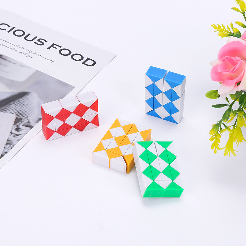 Children's intelligence toy variety magic ruler folding educational decompression toy variety magic ruler children reward gift