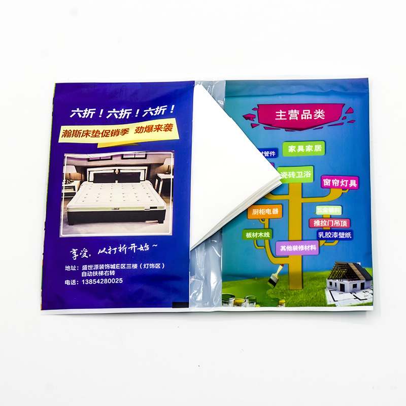 Advertising tissue custom printed logo napkin promotion hotel wallet purse promotion promotion custom pouch