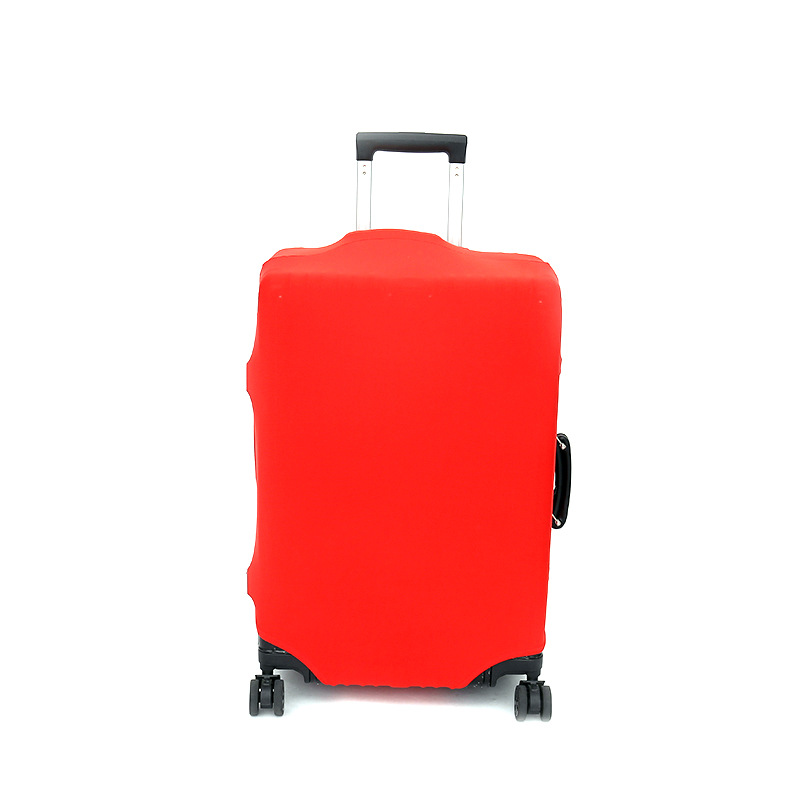 Ready-Made Manufacturer Luggage Cover Trolley Suitcase Cover Dust-Proof Thickeneded High-Elastic Cloth Suitcase Protective Cover