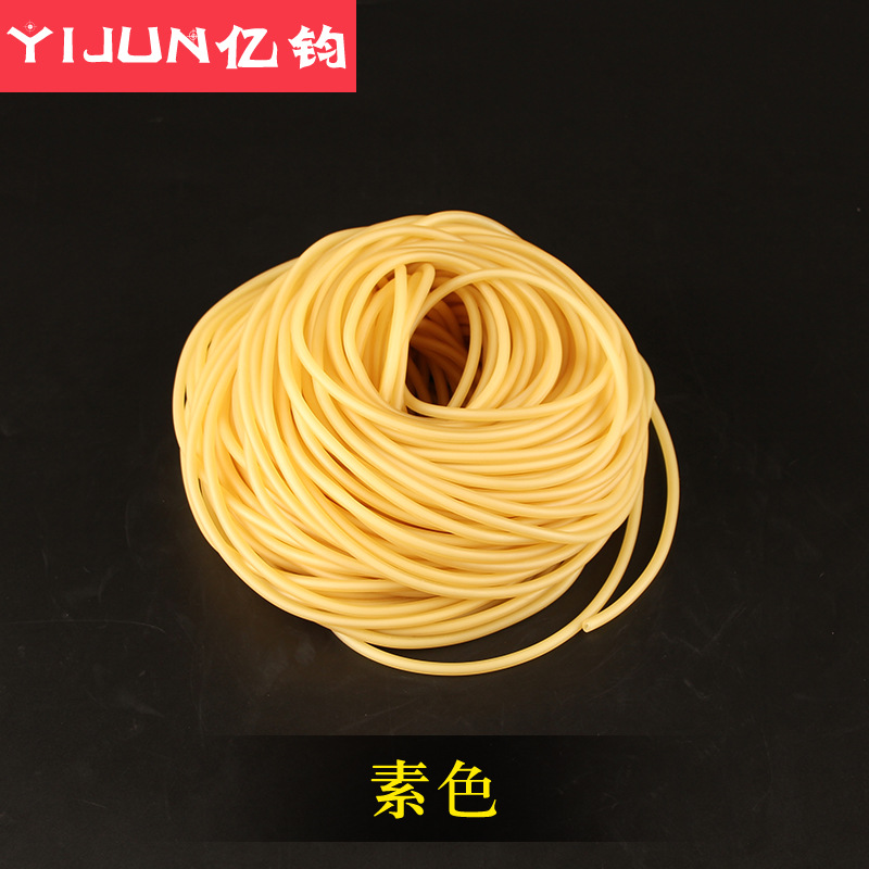 Antifreeze natural color plain latex tube various types of rubber bands slingshot rubber bands 1842 1745 2050 3060