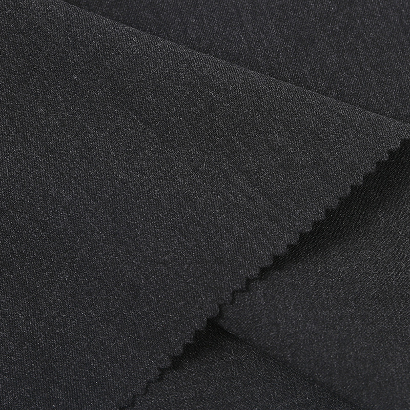 Factory spot TR twill four-sided elastic woven yarn-dyed suit fabric men's autumn and winter business coat trousers fabric