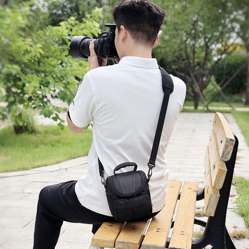 Nikon D40 Slr Camera Bag Portable Lightweight Photography Bag One-Shoulder Diagonal Digital Photography Camera Bag Backpack