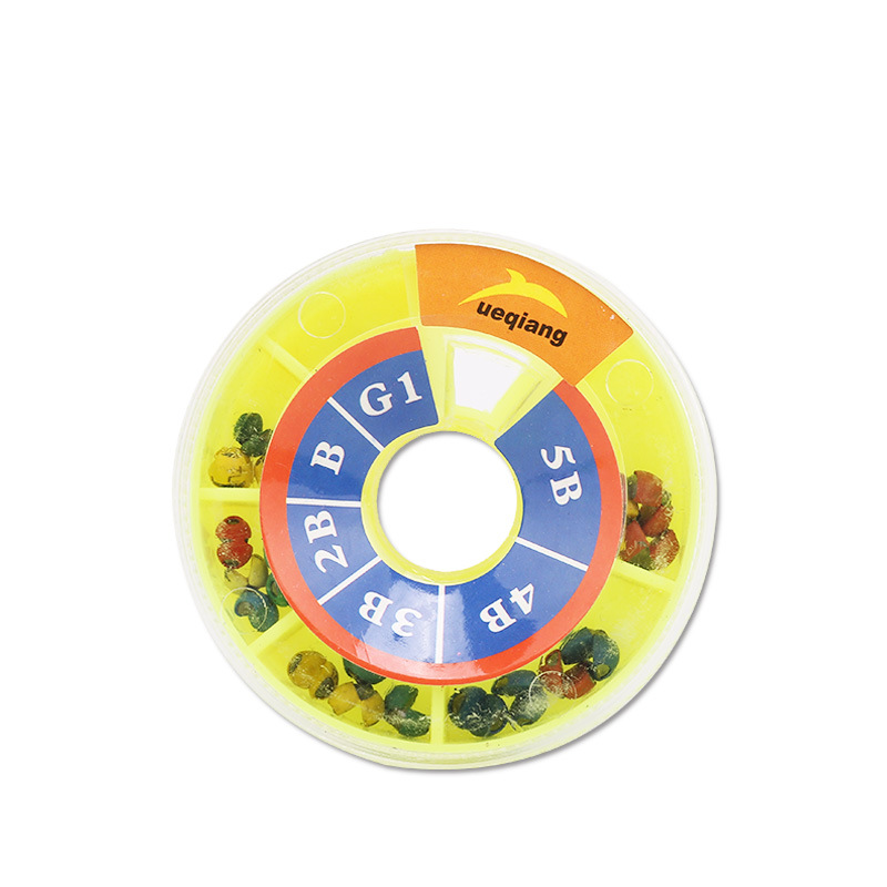 New color coated rubber opening bite lead rock fishing clip lead lead clip lead drop micro lead raft fishing wheel does not hurt the line fishing gear