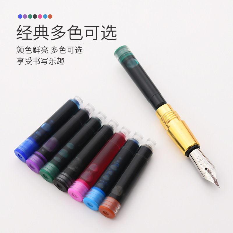 Color Universal ink bag replaceable pen ink disposable ink bag plastic bottled 30ml water soluble ink wholesale