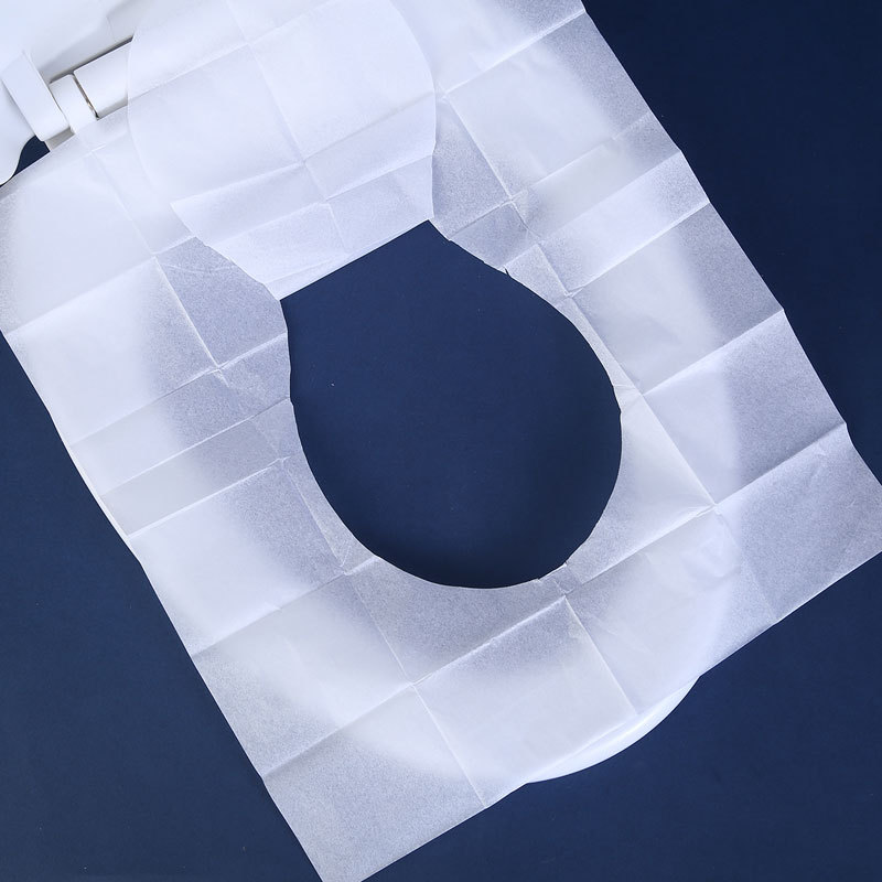 Disposable Toilet Pad Foreign Trade Design Soluble Water Toilet Paper for Hotel Single Piece Travel Disposable Toilet Paper
