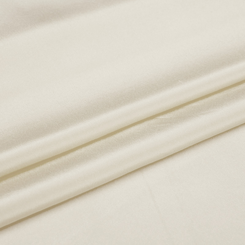 Factory Customized Silk Crepe De Chine Pure Color 100% Mulberry Silk Fabric 18mm Fashion Dress Halter Top Fabric