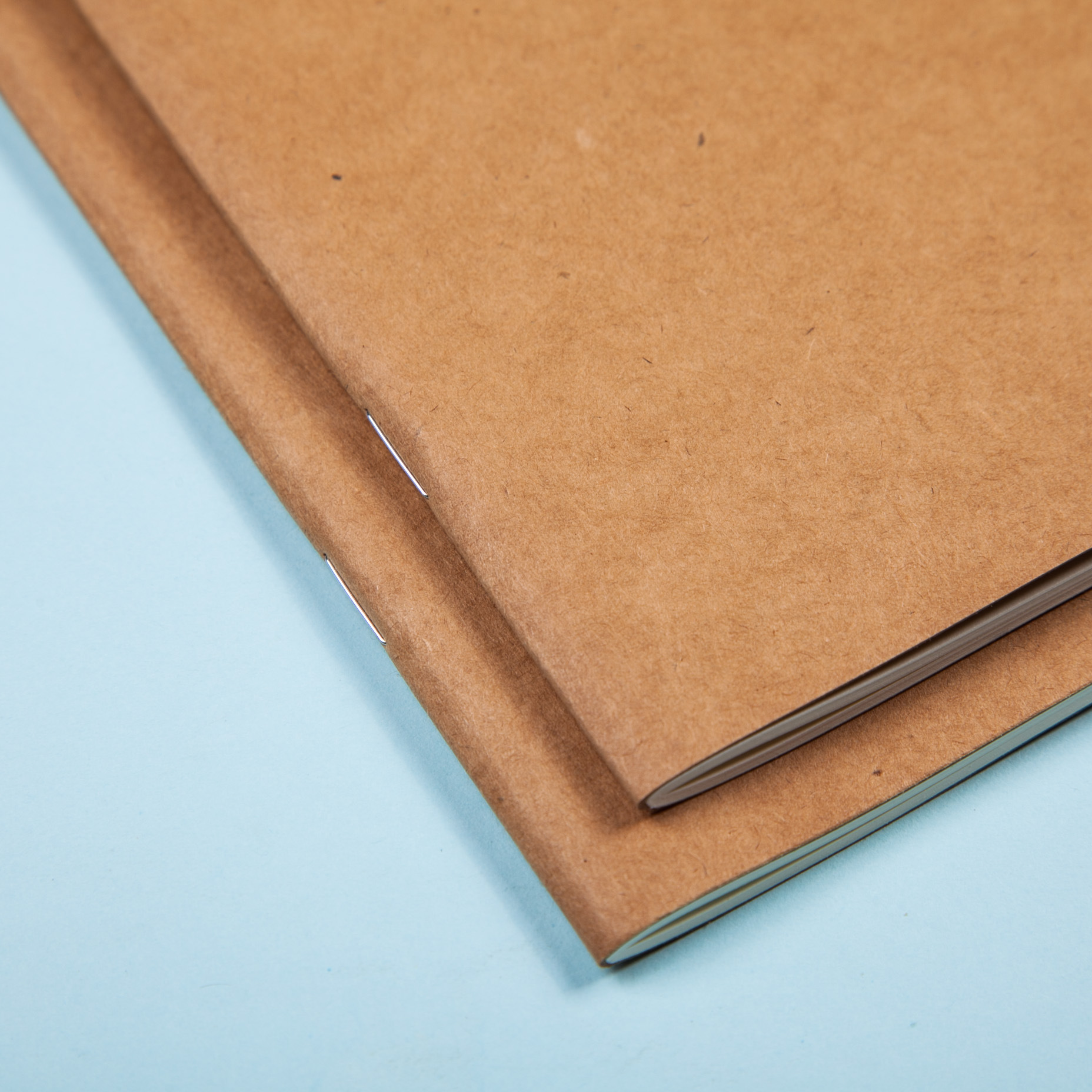 Simple retro notebook A5 Kraft paper cover notebook dot matrix grid coil book car line book