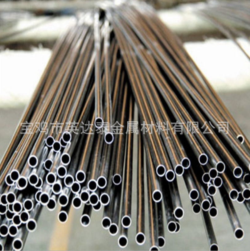 99.95% High Purity Nb1 Seamless Niobium Tube Niobium Alloy Tube Niobium Capillary Niobium Products Niobium Tube